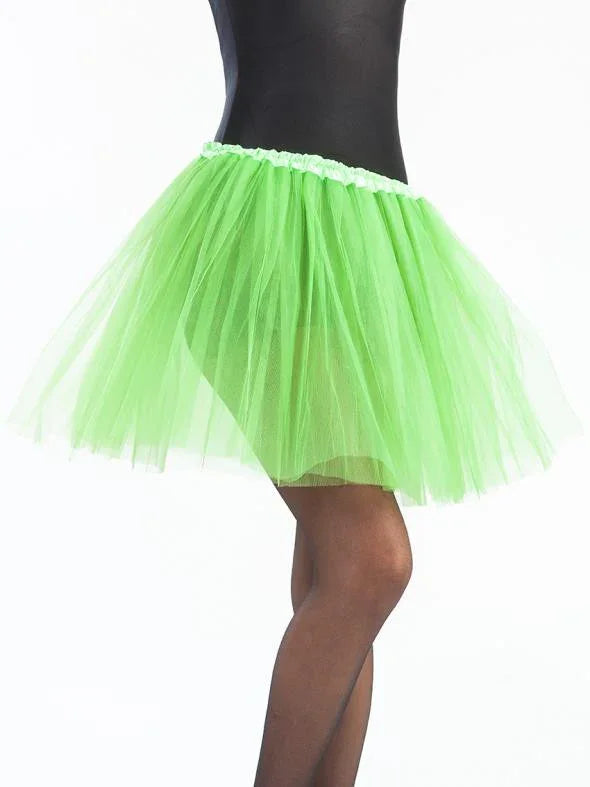 Tutú Verde Lima Largo de 40cms para Mujer Tutús Kimokawaii